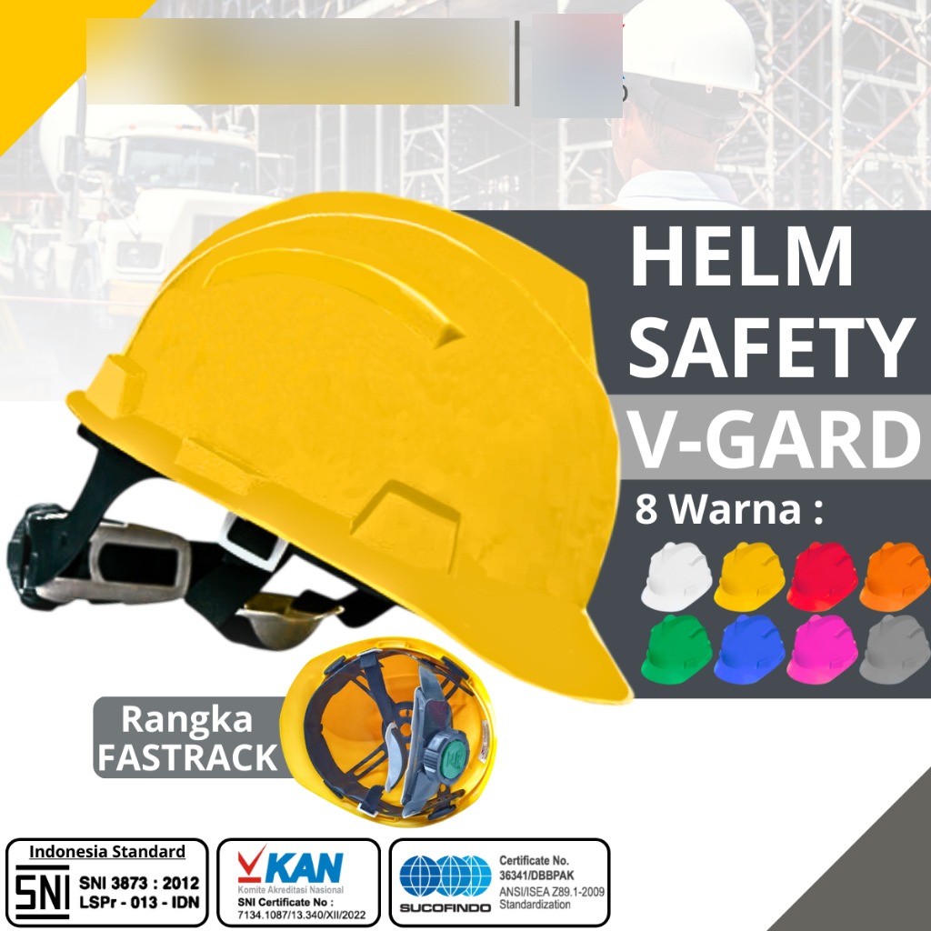 Helm Safety Proyek Fastrack SNI